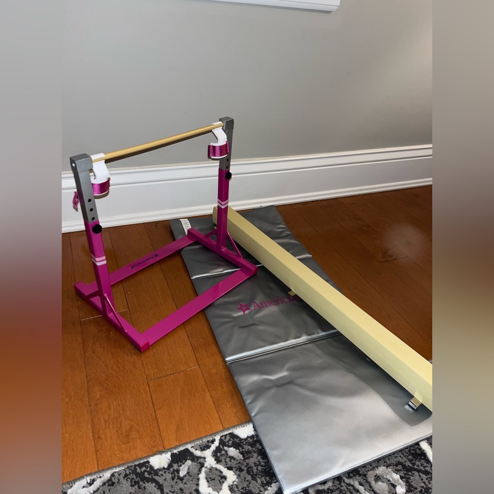 American Girl Doll Gymnastics Set